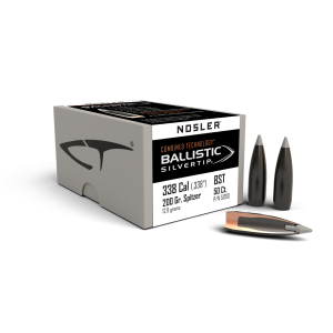 338 Caliber 200gr Ballistic Silvertip (50ct)