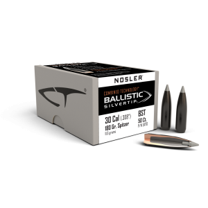 30 Caliber 180gr Ballistic Silvertip (50ct)