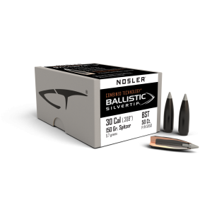 30 Caliber 150gr Ballistic Silvertip (50ct)