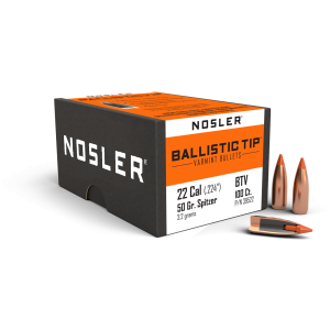 22 Caliber 50gr Ballistic Tip Varmint (100ct)