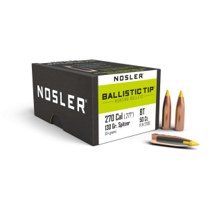 270 Caliber 130gr Ballistic Tip Hunting (50ct)