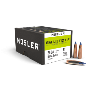 25 Caliber 115gr Ballistic Tip Hunting (50ct)