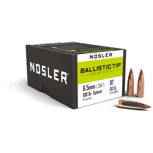 6.5mm 100gr Ballistic Tip Hunting (50ct)