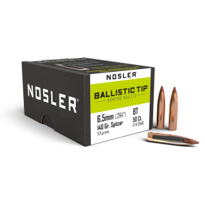 6.5mm 140gr Ballistic Tip Hunting (50ct)