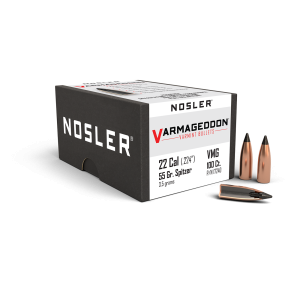 22 Caliber 55gr FB Tipped Varmageddon (100ct)