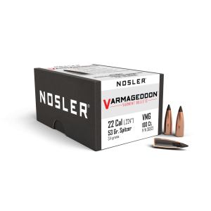 22 Caliber 53gr FB Tipped Varmageddon Bullet (100ct)