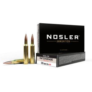 338 Lapua Magnum 300gr HPBT Custom Competition Match Grade Ammunition