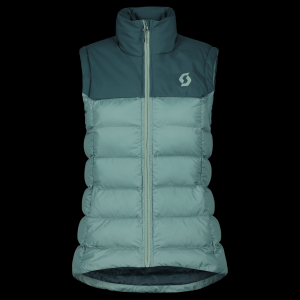 Scott Women Ski Vest SCOTT Insuloft Warm  XL green/grey - $96.00 at Scott Sports USA