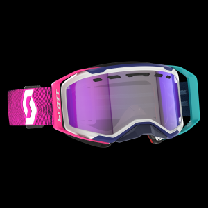 Scott Moto Goggle SCOTT Prospect 2.0 SMB LS  blue/pink - $93.46 at Scott Sports USA