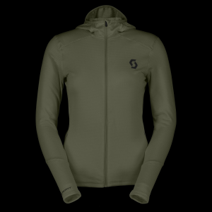 Scott Women's Ski Hoodie SCOTT Defined Light  EU S green - $55.00 at Scott Sports USA