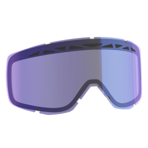Snowmobile Goggle Lens SCOTT SMB Primal/Hust/Split/Tyr DLACS  illuminator blue chrome