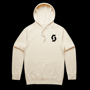 Scott Adult Bike POSM SCOTT Stencil Hoody  S beige - $45.00 at Scott Sports USA