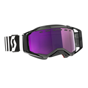 Adult Moto Goggles SCOTT Prospect Snow Cross RCBW/EPC  enhancer purple chrome racing black/white