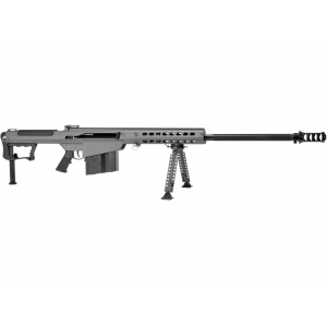 BARRETT M107a1 Semi Automatic Rifle 50 Bmg 29" Fluted Black Threaded Barrel Gray Frame Gray Pistol Grip Steel Frame