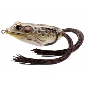 LIVETARGET Hollow Body Frog 2.625" Topwater Tan/Brown
