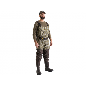 LACROSSE Men's Wetlands II 1600 Gram Insulated Breathable Boot Foot Chest Waders Mossy Oak Bottomland 14