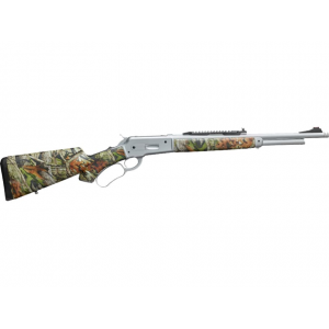 Pedersoli Guide Master Lever Action Rifle 45-70 Government 19" Stainless Threaded Barrel Stainless Frame Camo Field Stock - Pedersoli