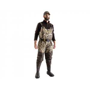 LACROSSE Men's Wetlands II 1600 Gram Insulated Breathable Boot Foot Chest Waders Realtree Max-7 8