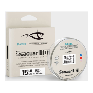 Seaguar BasiX Fluorocarbon Fishing Line 20lb 175yd Clear - Seaguar