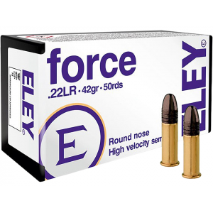 y Force 22LR 42 Grain Round Nose Box Of 50 Ammo
