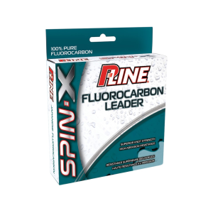 P-Line Spin-X Fluorocarbon Leader 9lb 50yd Clear - P-Line