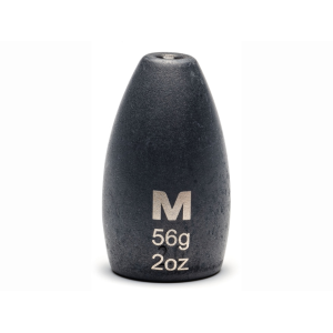Mustad Flipping Weight 2oz Tungsten Black 1PK - Mustad