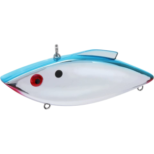 Bill Lewis Magnum Force Saltwater Lipless Crankbait Chrome Blue Back