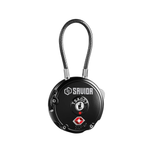 Savior Equipment Round Cable Lock Black - Savior Equipment