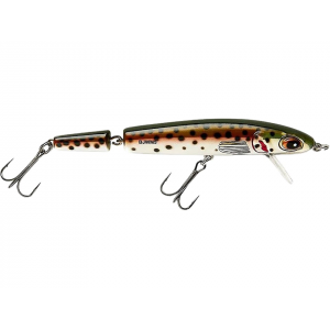 BOMBER Jointed Wake Minnow Crankbait Rainbow Trout