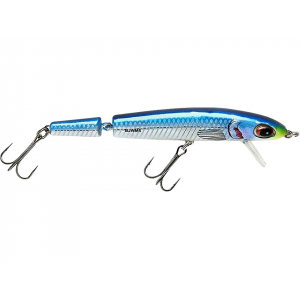 BOMBER Jointed Wake Minnow Crankbait Baby Bluefish