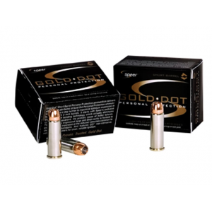 SPEER Gold Dot Short Barrel 38 Special +p Ammo 135 Grain Bonded Jacketed Hollow Point Case Of 200 (10 Boxes Of 20) 50004544647375 614813