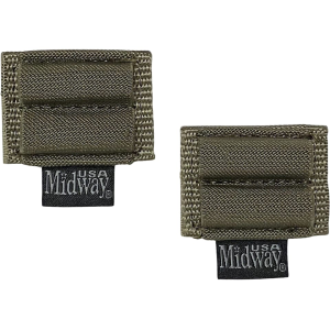 MIDWAYUSA 2-Round Ammo Holder Olive Drab 2PK
