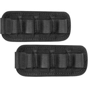Savior Equipment Shotgun Card 4 Shell Holder 2PK Black - Savior Equipment