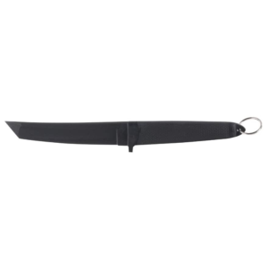 Cold Steel FGX CAT Tanto Fixed Blade Knife 6" Tanto Point Grivory (Fiberglass Reinforced Plastic) Black Blade Kraton Handle Black - Cold Steel