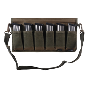 MIDWAYUSA Double Stack Pistol 6 Magazine Pouch Olive Drab