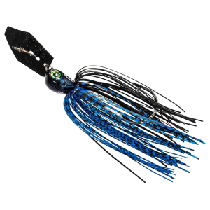 Z-Man Chatterbait Elite EVO Bladed Jig Black/Blue 1/2 oz
