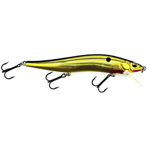 JENKO FISHING Persues 110 Jerkbait Black N Gold