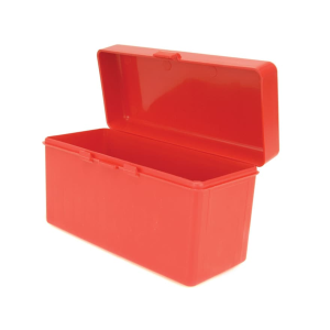 MTM Flip Top Ammo Box 270 Winchester, 30-06 Springfield, 300 Winchester Magnum 60-Round Plastic Red