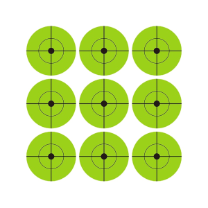 MidwayUSA Targets 2" Fluorescent Green 252PK - Midwayusa