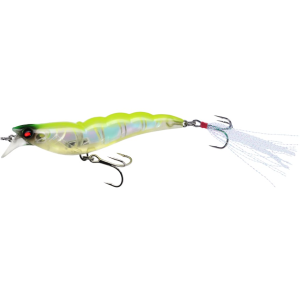 YO-ZURI Crystal 3D Shrimp Crankbait 2.75 Luminescent Aurora Chartreuse