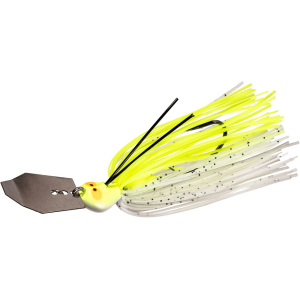 Z-Man Crosseyez Chatterbait Bladed Jig Chartreuse/White 3/8 oz - Z-Man