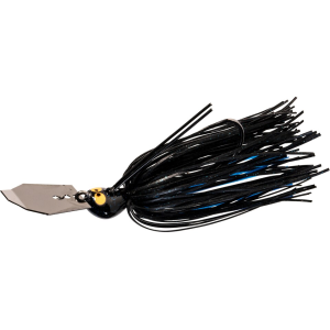 Z-Man Crosseyez Chatterbait Bladed Jig Black/Blue 1/2 oz - Z-Man