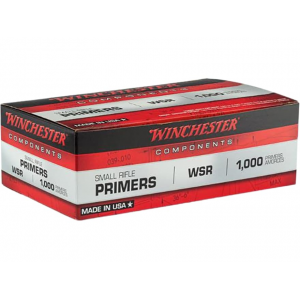 WINCHESTER Small Rifle Primers #6-1/2 Case of 5000 (5 Boxes of 1000)