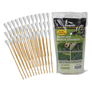 RamRodz Cotton Gun Cleaning Swabs .45 Caliber 100PK