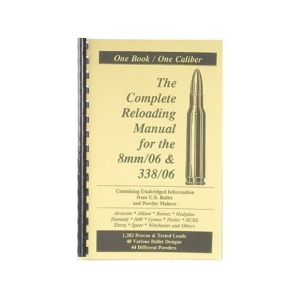 Loadbooks USA 8mm-06 Springfield and 338-06 A-Square Reloading Manual - Loadbooks Usa
