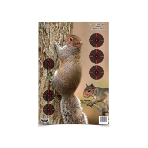 Birchwood Casey PREGAME 12" x 18" Squirrel Reactive Target 8PK