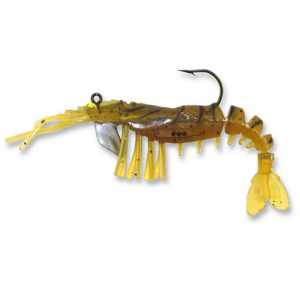Egret Baits Vudu Rattler Shrimp Swimbait 3.5 Rootbeer - Egret Baits