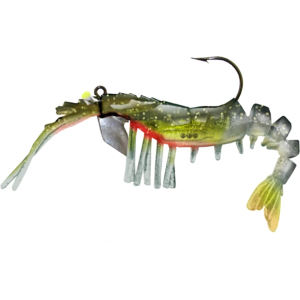 Egret Baits Vudu Rattler Shrimp Swimbait 3.5 Green Hornet - Egret Baits