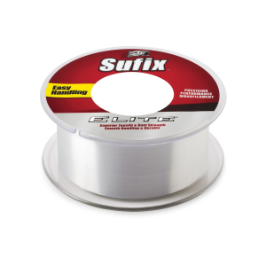 Sufix Elite Monofilament Fishing Line 12lb 330yd Clear - Sufix