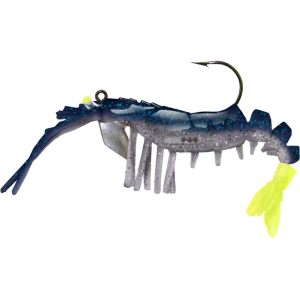 Egret Baits Vudu Rattler Shrimp Swimbait 3.5 Blue Moon - Egret Baits